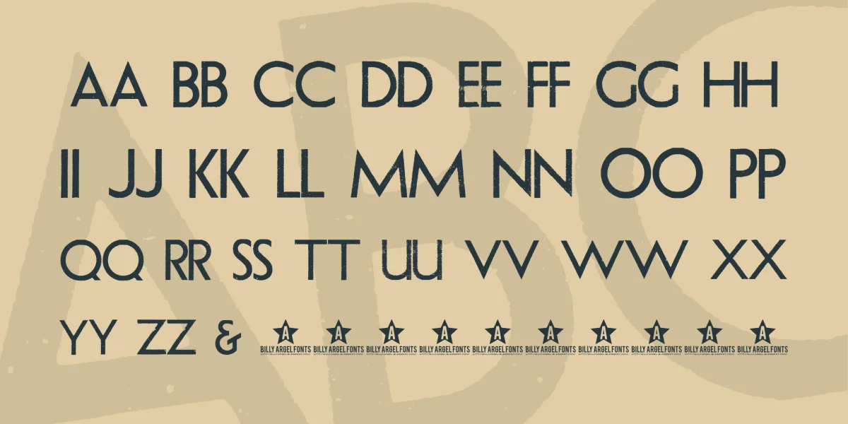 URANIUM MAFIA Font preview 4