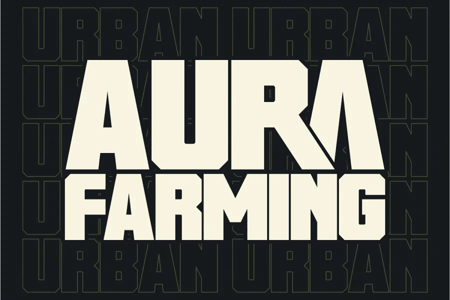 Urban Block Font preview 4