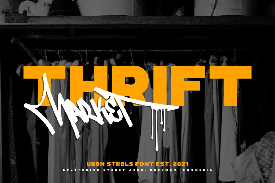 Urban Starblues Demo Font preview 4