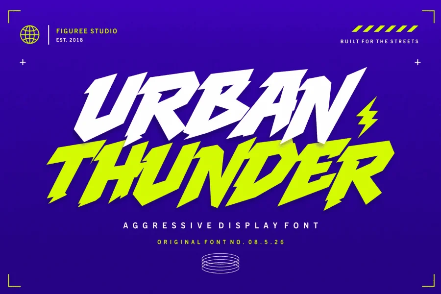 Urban Thunder Demo Font