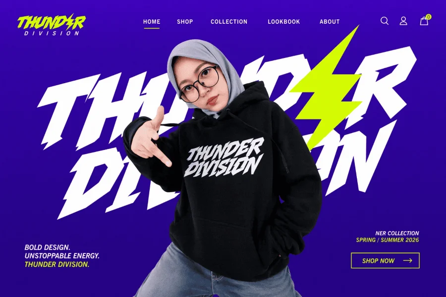 Urban Thunder Demo Font preview 6