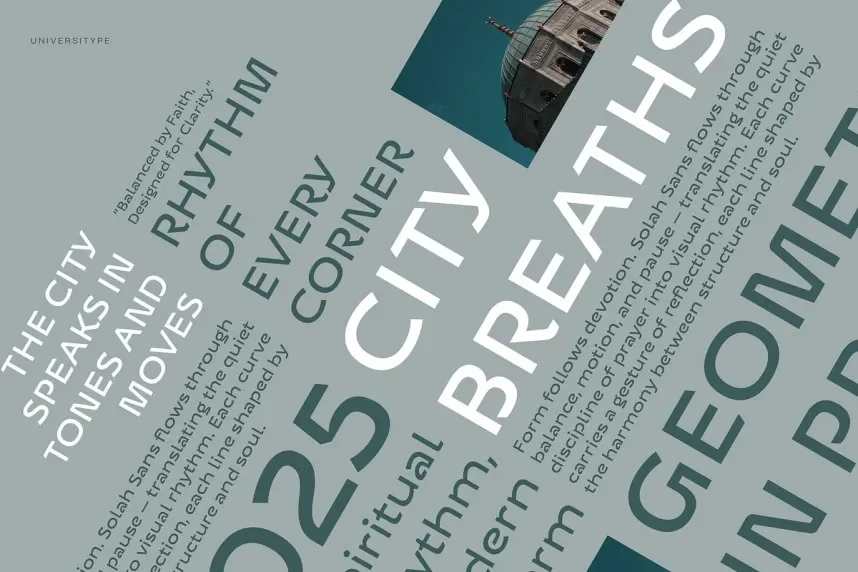 UT Solah Sans Font preview 4