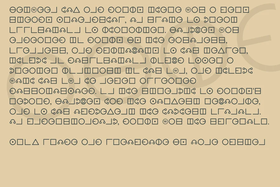 Utopiensium Font preview 2