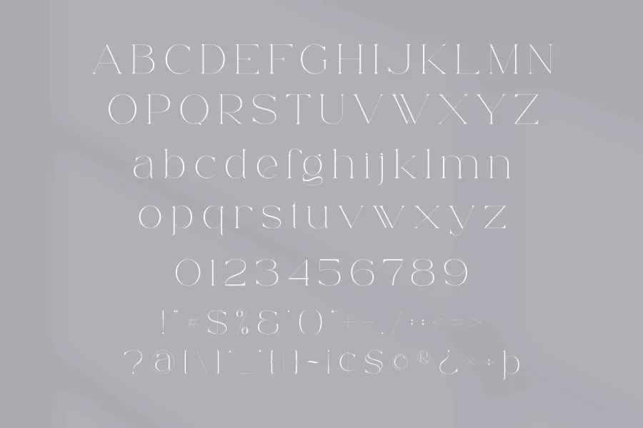 Utorus Font preview 10