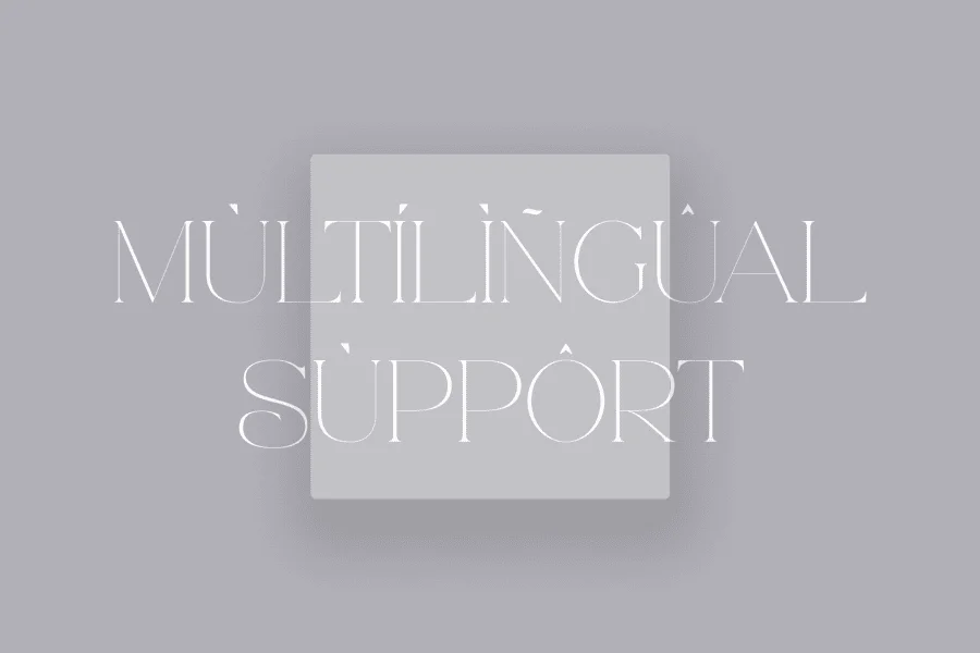 Utorus Font preview 8