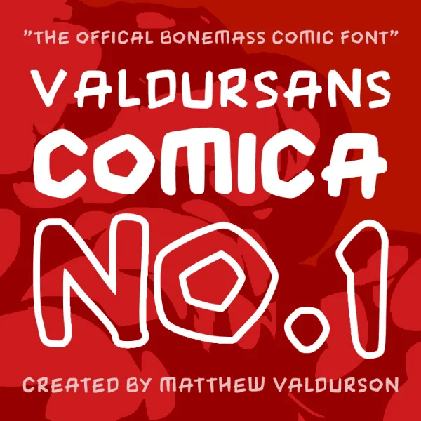 Valdursans Comica No1 Font