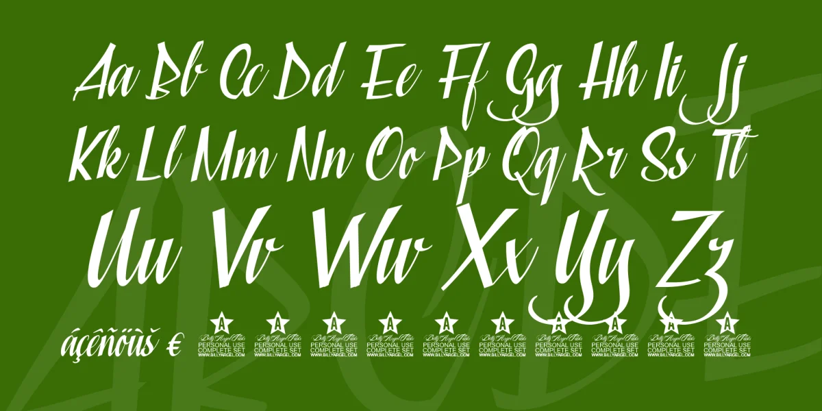 Valentine Day Personal Use Font preview 5