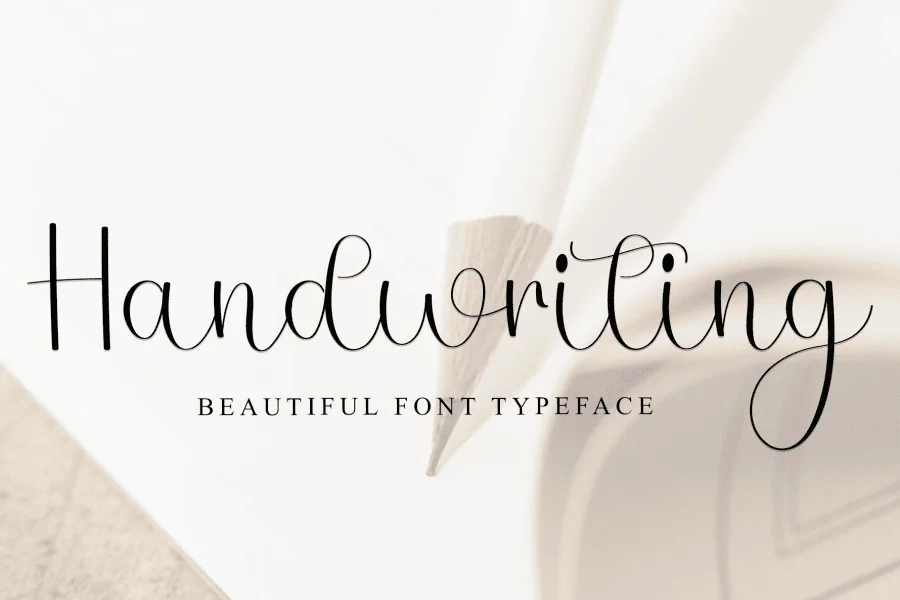 Valentine Wednesday Font preview 6