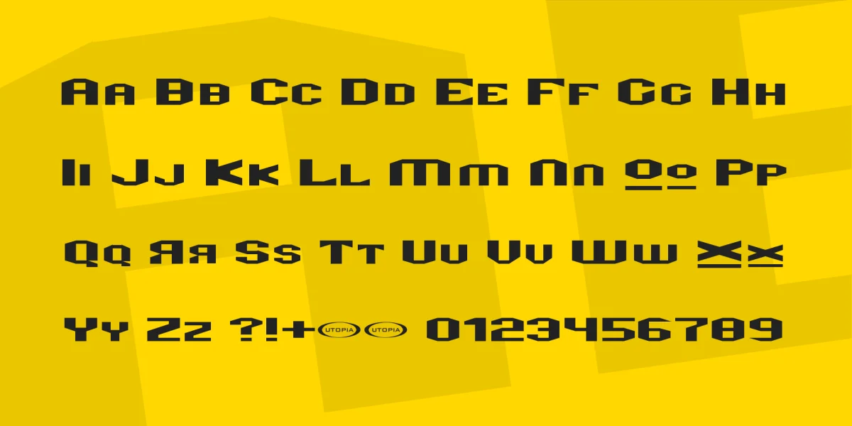Valkyro Font preview 2