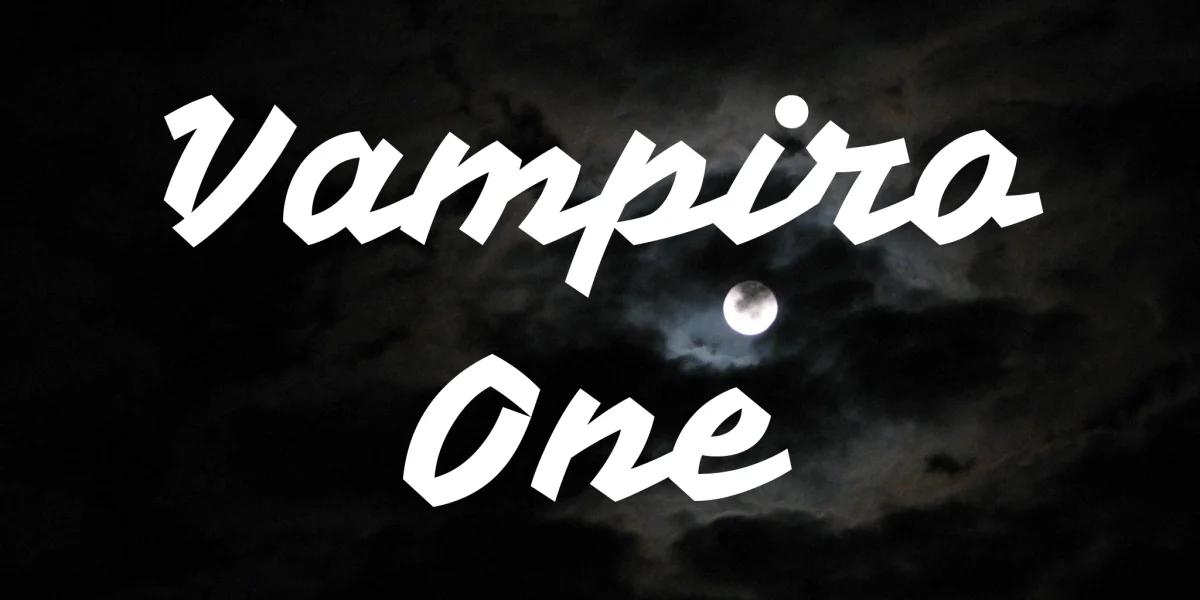 Vampiro One Font