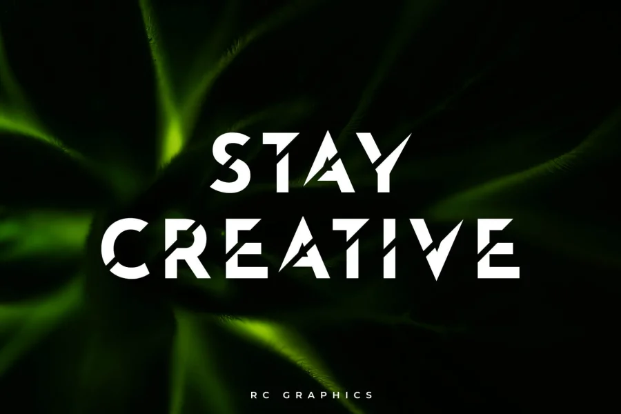 VanemNonCommercial Font preview 8