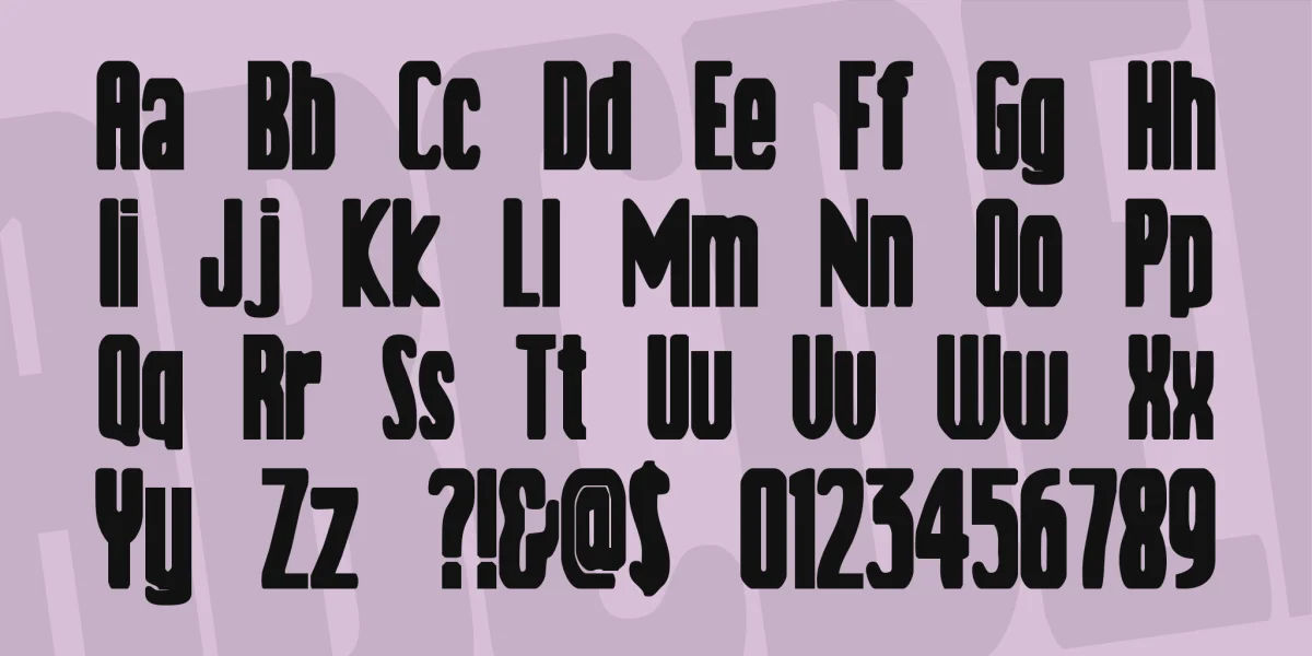 Vanilla Boys Font preview 2