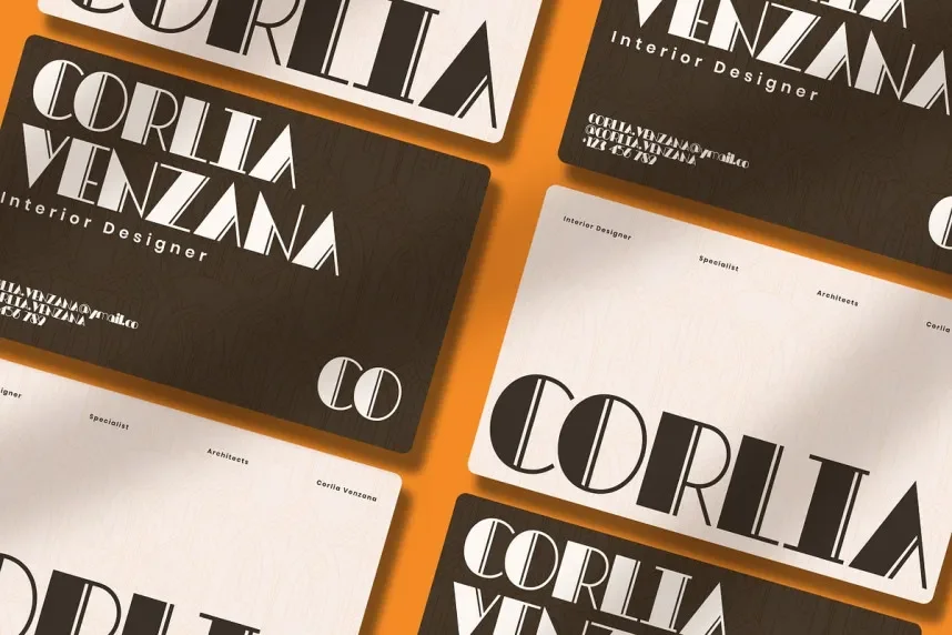 Varcha Font preview 4