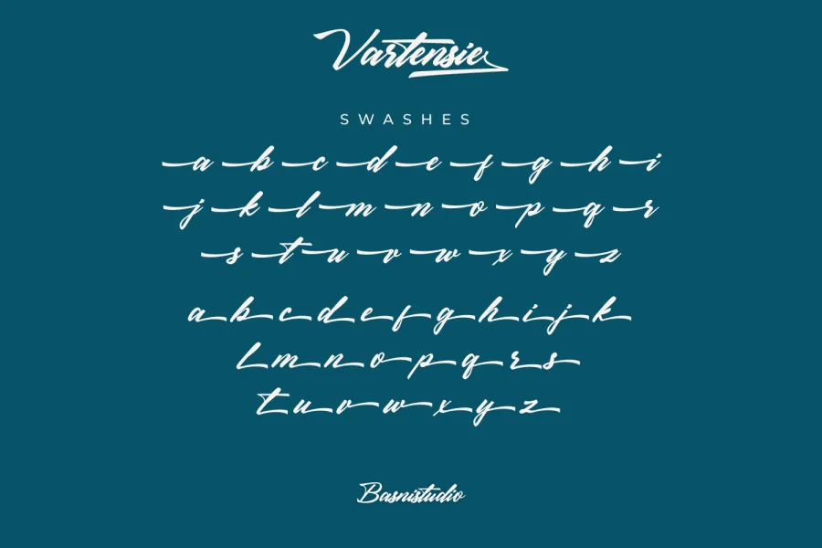 Vartensie Font preview 7