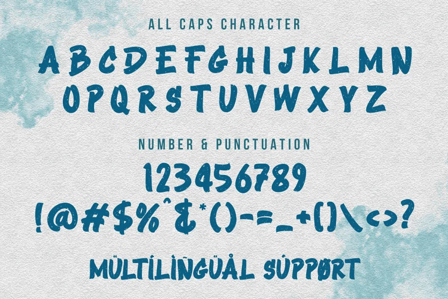 VATIMURA Font preview 8