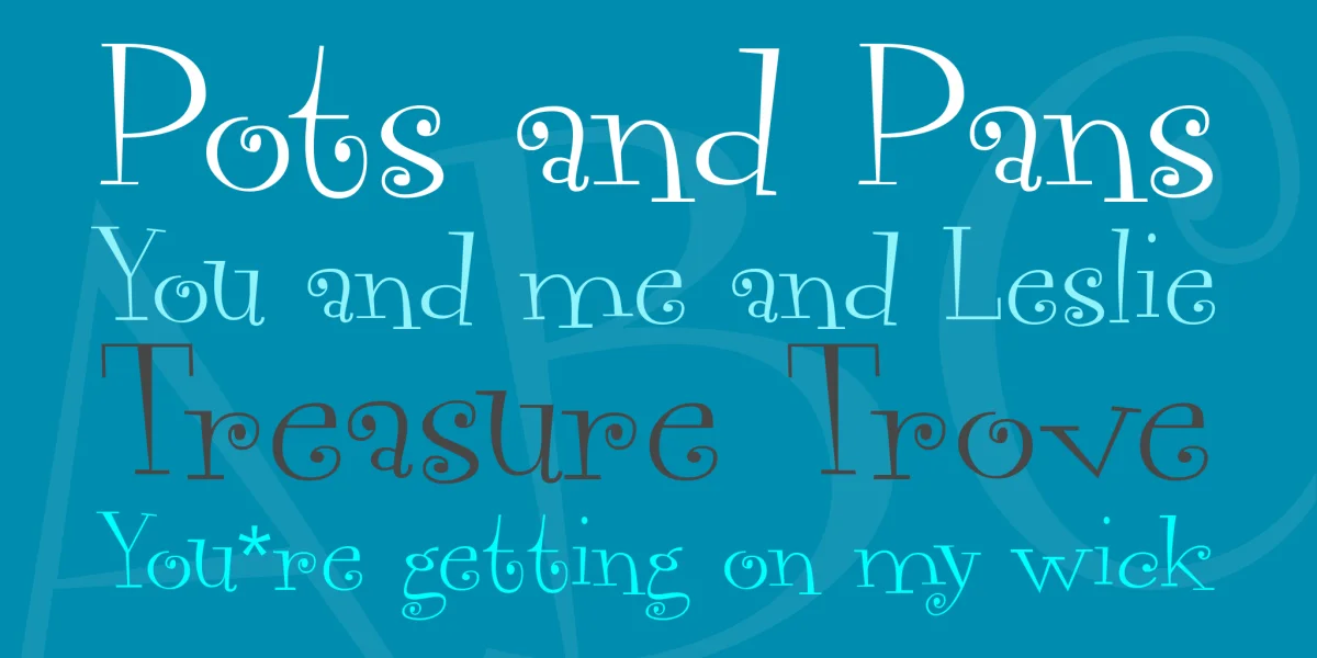 Vegacute DEMO Font preview 2