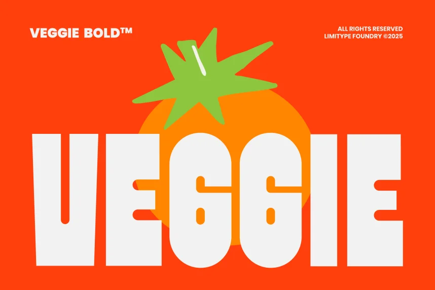 Veggie – Bold Font