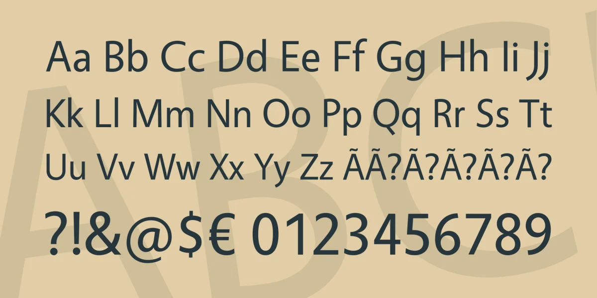 Vegur Font Family preview 4