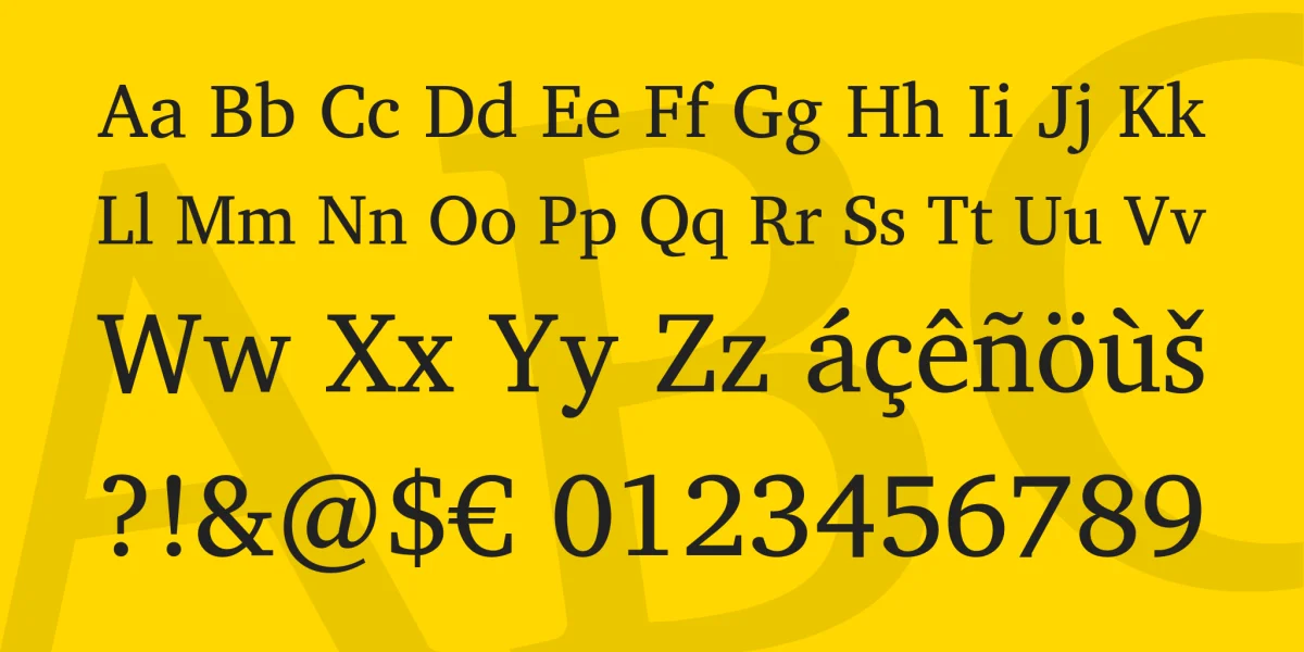 Veleka Font Family preview 4