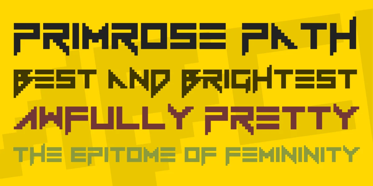 Vermin Vibes 1989 Font preview 2