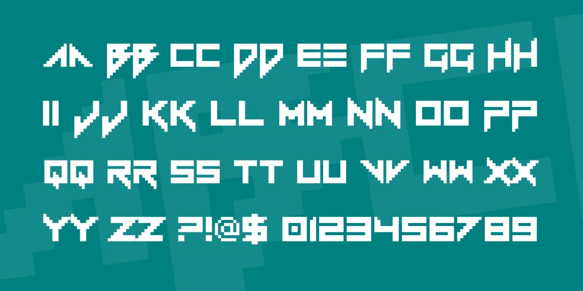 Vermin Vibes 1989 Font preview 3