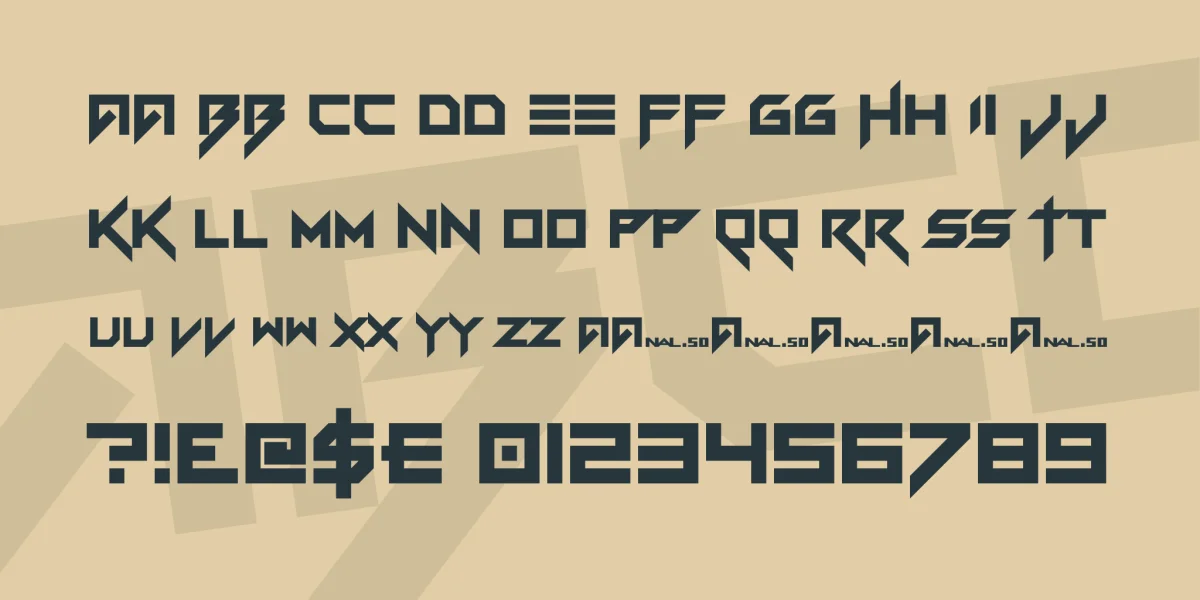 Vermin Vibes Font Family preview 3