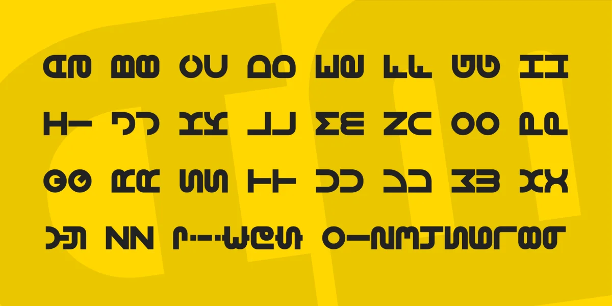 Vertigo Font Family preview 2
