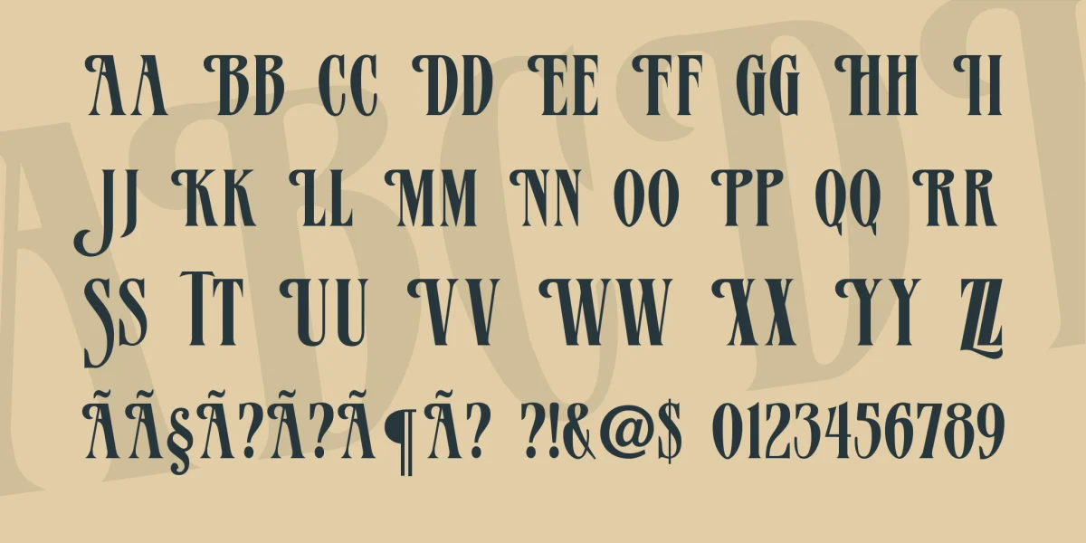Verve Font Family preview 3