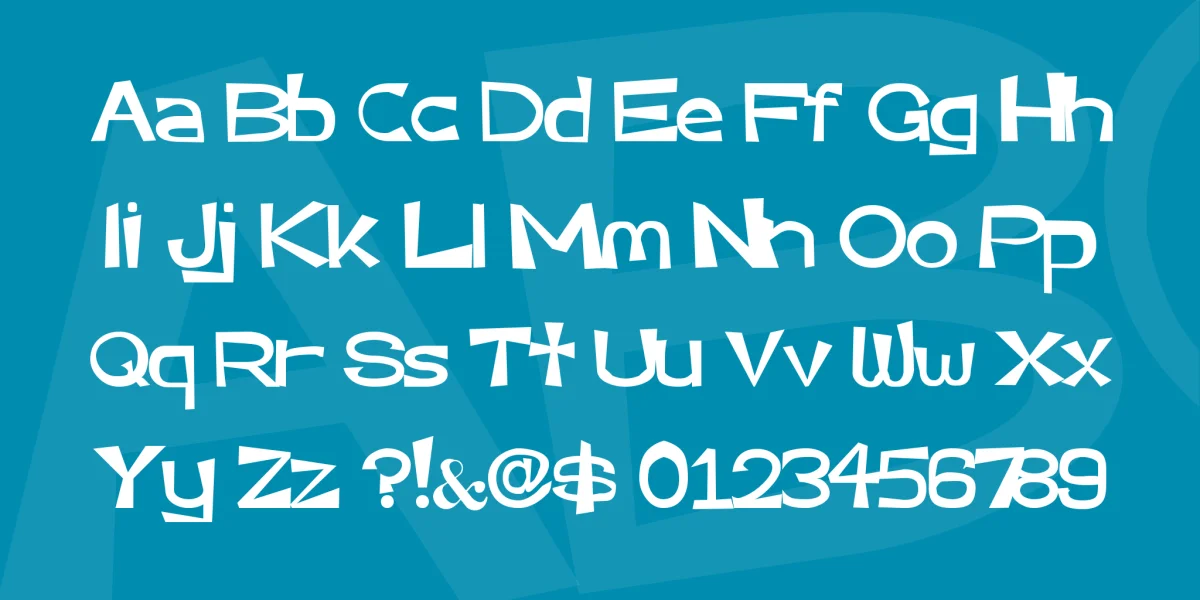 Very Assy Font preview 3