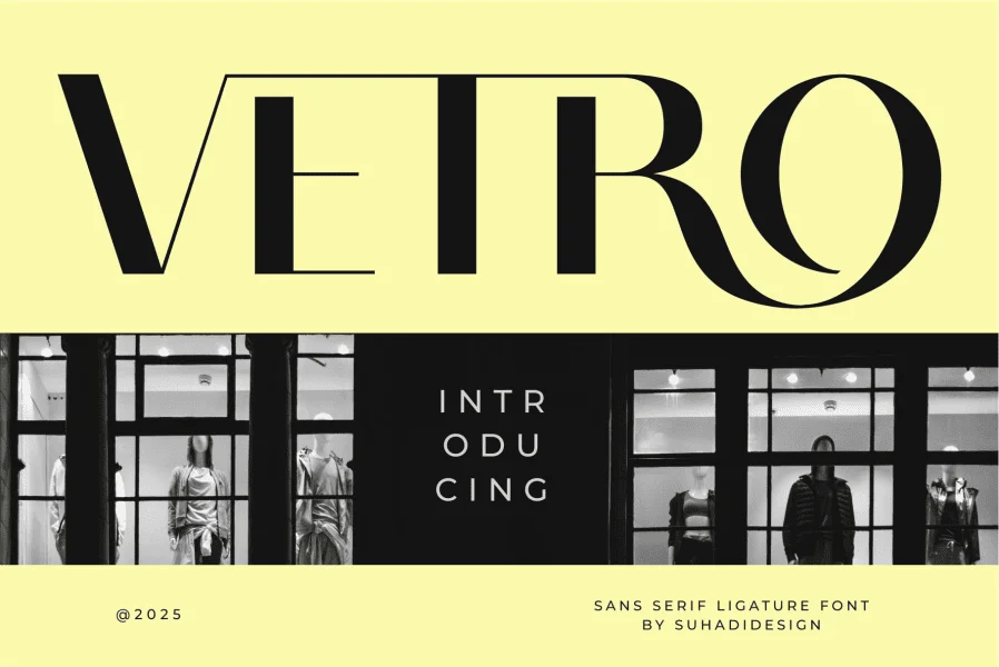 Vetro DEMO Font