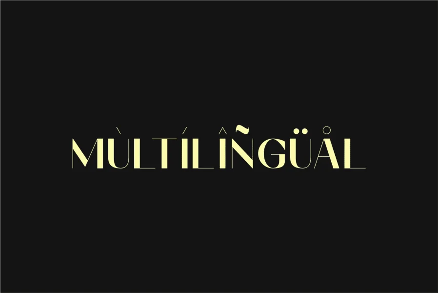 Vetro DEMO Font preview 13