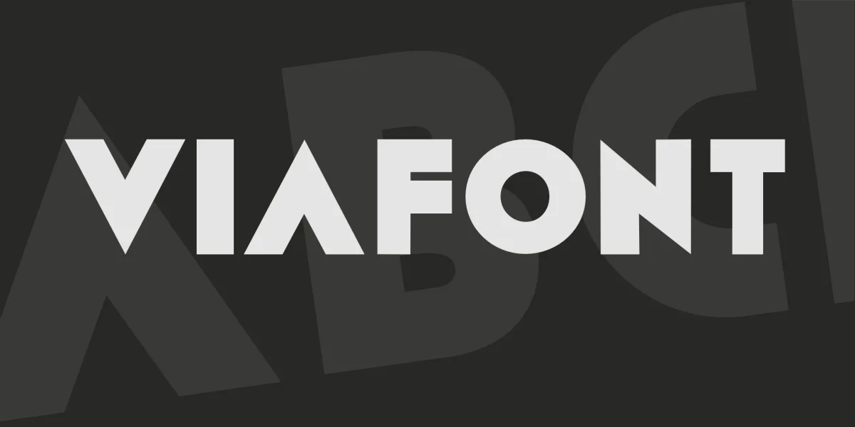 Viafont Font