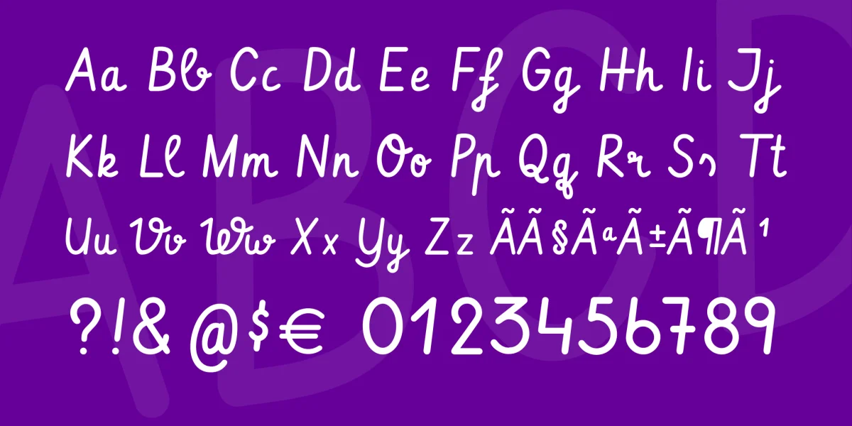Vibur Font preview 4