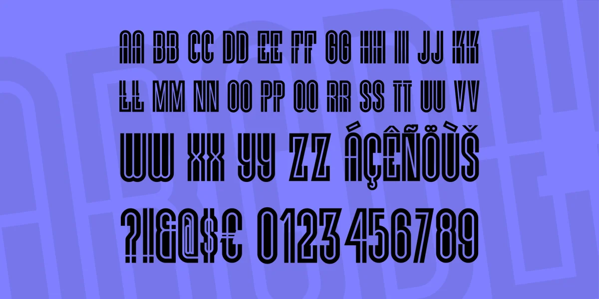 Vielle Varsovie NF Font preview 2
