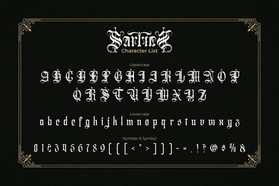 Vighty Font preview 9