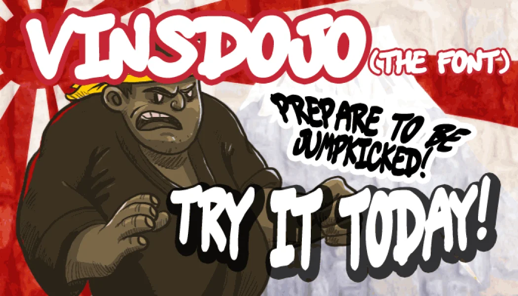 vin's dojo Font