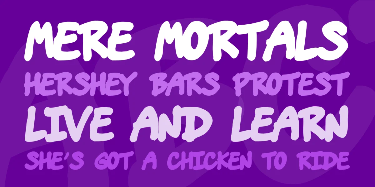 vin's dojo Font preview 2