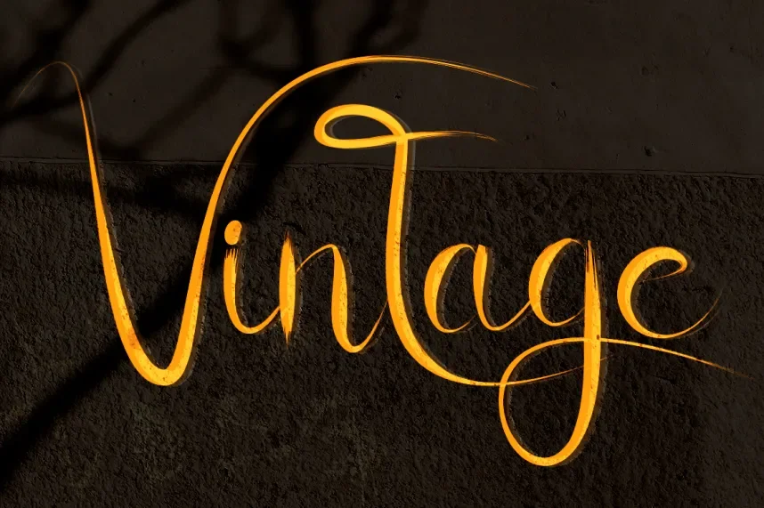 Vintage Font preview 2