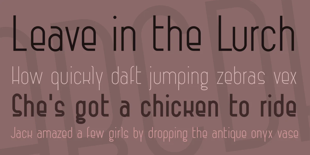 Vintage Straps Font Family preview 2