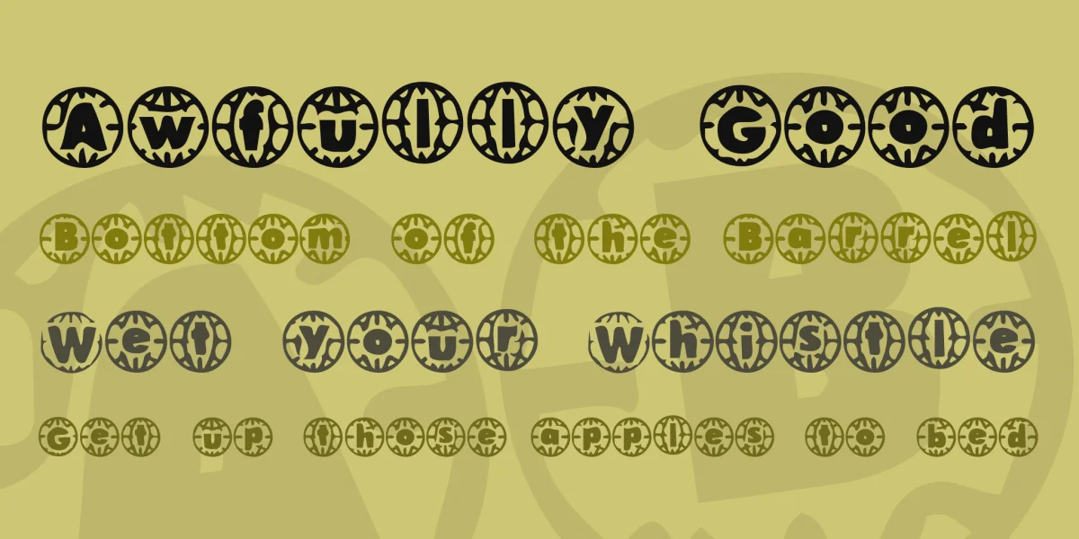 Vintage Vacation Font preview 2