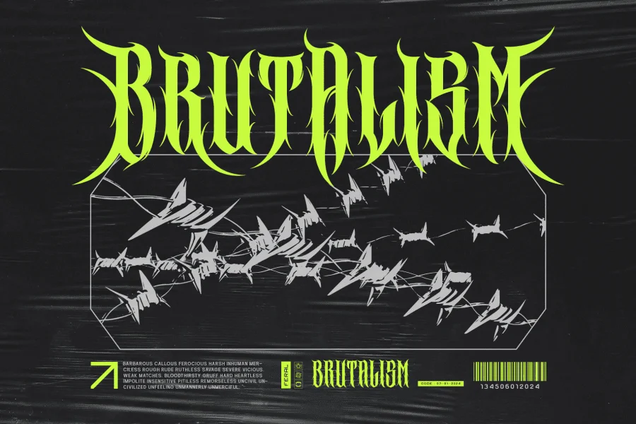Violent Brave Font preview 8