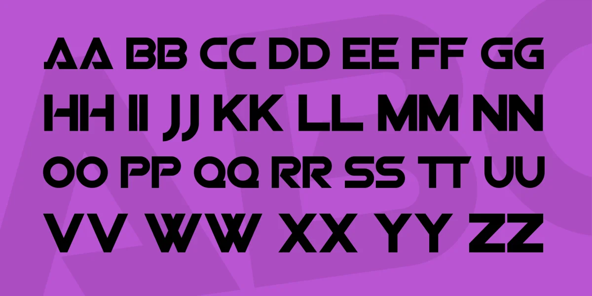 SF Viper Squadron Font Family preview 3