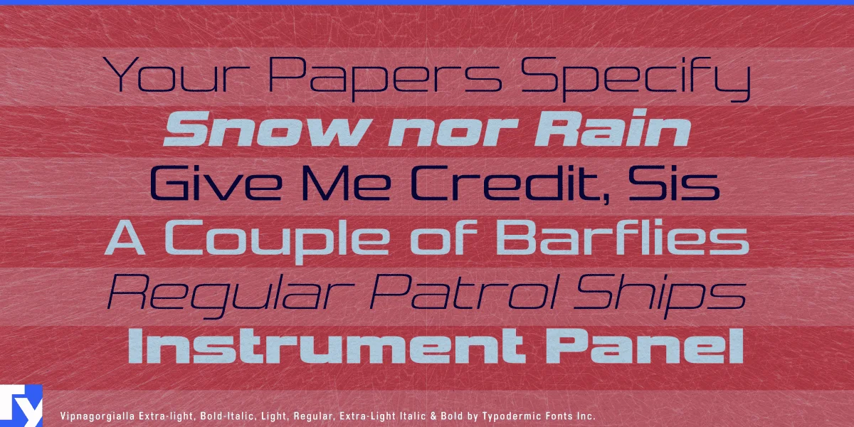 Vipnagorgialla Font Family preview 4