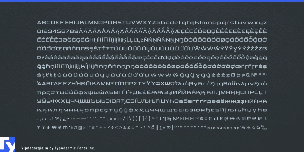 Vipnagorgialla Font Family preview 7