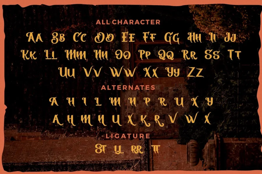 Vires Gollem Font preview 13