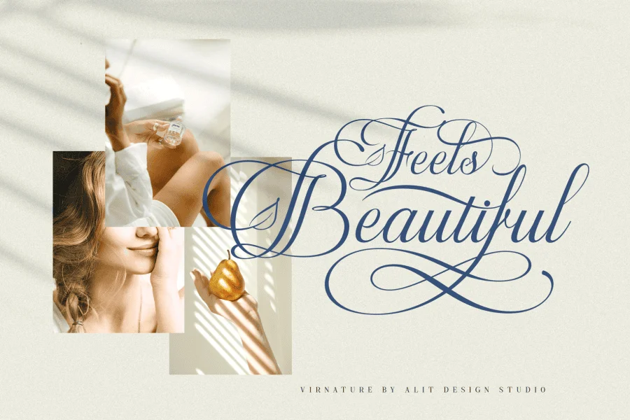 Virnature Font preview 4