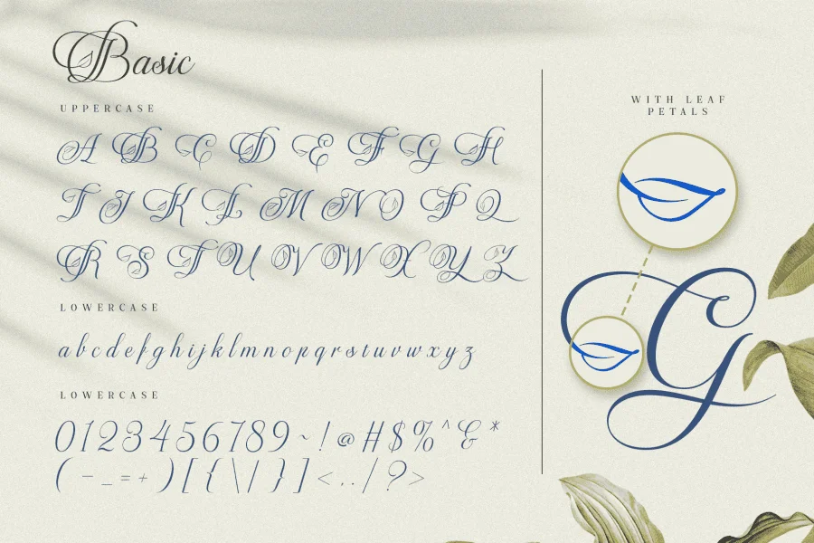 Virnature Font preview 5