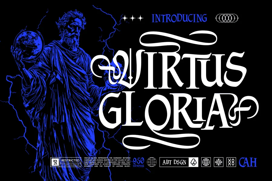 Virtus Gloria Font