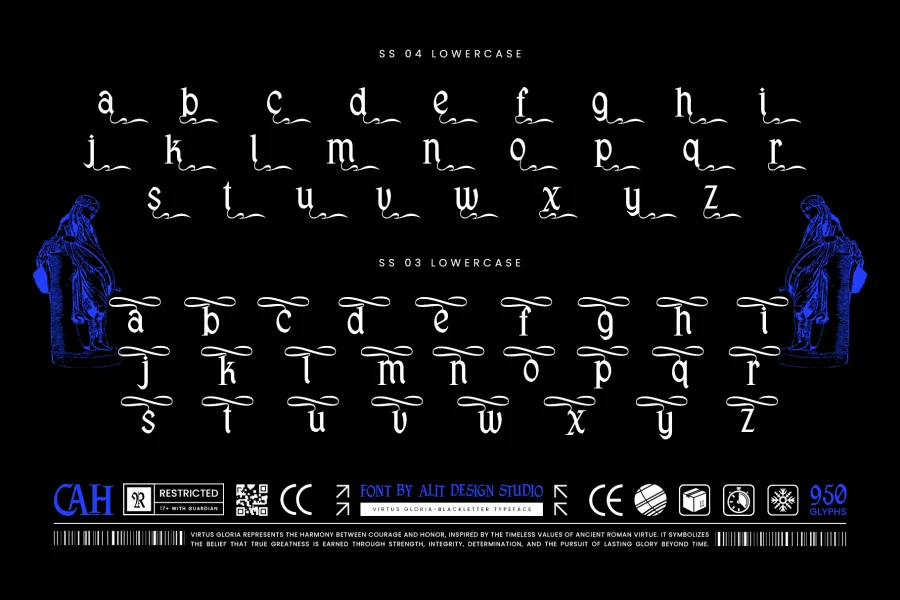 Virtus Gloria Font preview 6