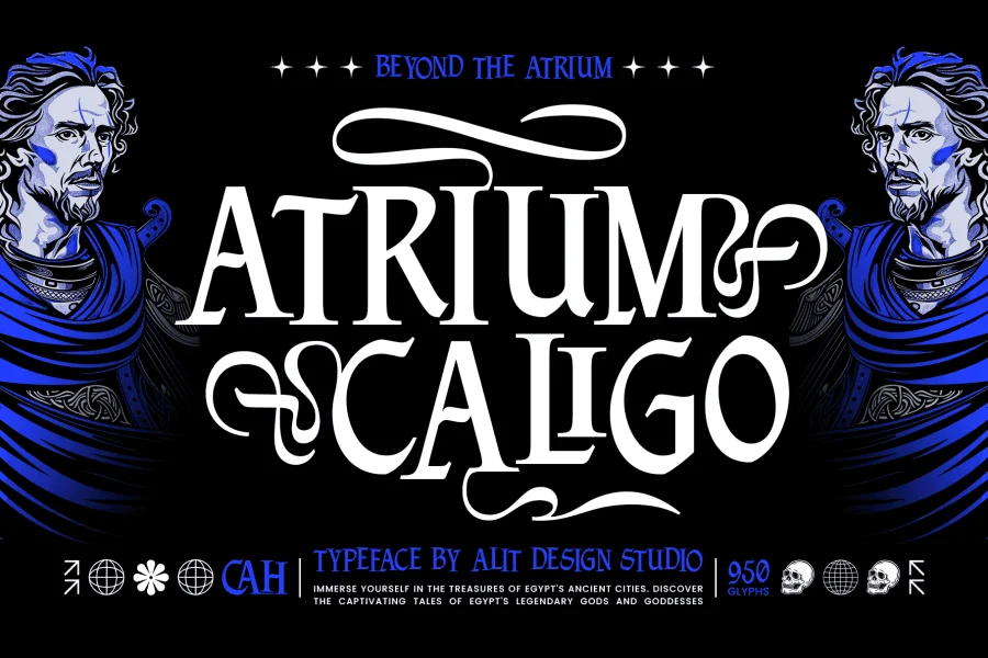 Virtus Gloria Font preview 9